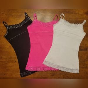 Justice camisoles girl size 10